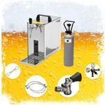 Komplett Set - Zapfanlage, Bierzapfanlage, Bierkoffer, Durchlaufk&uuml;hler Pygmy 25