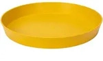 Elho - Loft Untersetzer Ockergelb &Oslash; 24 Cm Rund - Kunststoff