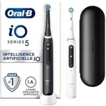 Oral-b Io 5 Doppelpack, Schwarze Und Wei&szlig;e Elektrische Zahnb&uuml;rsten, 2