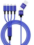 Usb-ladekabel Usb-a Stecker, Usb-c&reg; Stecker, Apple Lightning Stecker, Apple