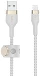 Belkin Flex Lightning/usb-a 2m Mfi Zert., Wei&szlig; Caa010bt2mwh Kabel Und Adapter