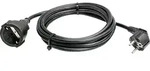 As-schwabe - As Schwabe 50312 Strom Verl&auml;ngerungskabel Schwarz 3.00 M H05vv-f 3g 1,5