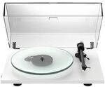 Pro-ject T2w-white Plattenspieler Wei&szlig; Manuell