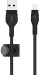 Belkin Flex Lightning/usb-a 2m Mfi Zert., Schwarz Caa010bt2mbk Kabel Und Adapter