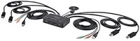 Startech.com C2-dd46-ua2-cbl-kvm Tastatur/video/maus (kvm)-switch Schwarz