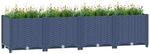 Vidaxl Hochbeet 160x40x38 Cm Polypropylen