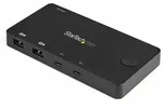 Startech.com Sv211hduc Tastatur/video/maus (kvm)-switch Schwarz