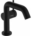 Tecturis S - Waschtischarmatur Mit Ablaufgarnitur, Coolstart, Ecosmart, Schwarz Matt