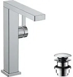 Tecturis E - Waschtischarmatur Mit Push-open-ablaufgarnitur, Coolstart, Ecosmart,