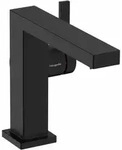 Tecturis E - Waschtischarmatur Mit Ablaufgarnitur, Coolstart, Ecosmart, Schwarz Matt