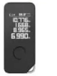 Hoto Pro Laser-entfernungsmesser Bluetooth Schwarz 50m