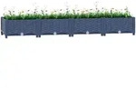 Hochbeet 160x40x23 Cm Polypropylen Vidaxl