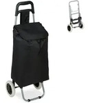 Relaxdays - Einkaufstrolley, Klappbar, 25 L Einkaufstasche Mit Rollen, Bis 10 Kg