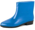 Ladeheid Damen Kurze Gummistiefel Lazt201801 (blau, 37 Eu)