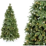 Evergreen - K&uuml;nstlicher Weihnachtsbaum Roswell Kiefer, Gr&uuml;n, 210 Cm, Mit