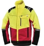Leipold+d&ouml;hle Forstschutzjacke Komfort Gr&ouml;&szlig;e Neongelb/rot M - Xxl, Gr&ouml;&szlig;e: M