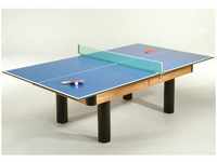 Winsport - Tischtennis-Auflage für Billardtisch blau 274 x 152 cm