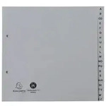 Exacompta A-z Register Exacompta Forever&reg; Din A4 Polypropylen Grau 20