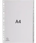 Exacompta Zahlenregister Exacompta Forever&reg; Din A4 1-31 Polypropylen Grau