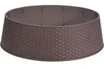 Spetebo - Weihnachtsbaum Rock Rattan - 65 Cm - Baum St&auml;nder Verkleidung H&uuml;lle