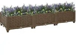 Hochbeet 120x40x23 Cm Polypropylen Vidaxl