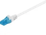 Cat 6a Patchkabel, U/utp, Wei&szlig;, Kupferleiter (cu), Halogenfreier Kabelmantel (lszh).