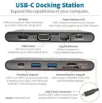Eaton Usb-c Dock 4k Hdmi Vga H