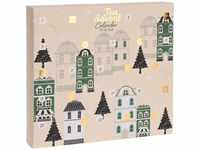 Spetebo - Tee Adventskalender 2023 klein - 23 x 21 cm - Weihnachten Advent...