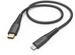 Hama Usb-ladekabel Usb 2.0 Apple Lightning Stecker, Usb-c&reg; Stecker 1.50 M Schwarz 