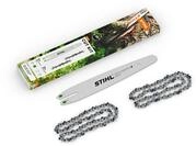 Nachr&uuml;stsatz Nr. 6 Stihl 2 S&auml;geketten Mit Schiene F&uuml;r Msa 60 - Msa 70 - Msa 120