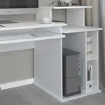 Vicco - Schreibtisch Jan, Wei&szlig;, 130 X 55 Cm
