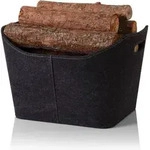 Trendline - Kaminholztasche Kaminholzkorb Korb Filztasche Holztasche Tragetasche