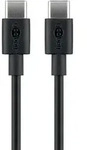 Usb-cTM Lade- Und Synchronisationskabel, F&uuml;r Ger&auml;te Mit Usb-cTM-anschluss, Schwarz.