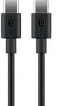51243 Kabel Usbusb Usb 2.0 2 M Usb C Schwarz - Goobay