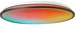 Brilliant - Heida Led Deckenaufbau-paneel 48cm Schwarz, Metall/kunststoff, 1x 30 W