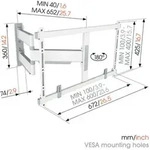 Vogel ́s Tv-wandhalterung Turn 40-77z (tvm5645w Elite Ws)