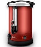 Tresko&reg; Gl&uuml;hweinkocher Rot 10l / 1500w Einkochautomat Aus Edelstahl...