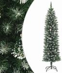 K&uuml;nstlicher Weihnachtsbaum Mit St&auml;nder Schlank 180 Cm Pvc Vidaxl