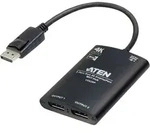 Aten Vs92dp Displayport-splitter 3840 X 2160 Pixel Schwarz