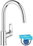 Start Flow - Sp&uuml;ltischarmatur Mit Ausziehbarer Brause, Chrom 30569000 - Grohe