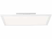 Jacinda led Deckenaufbau-Paneel 40x40cm sand weiß, Metall/Kunststoff, 1x 26 w led