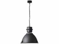 Lampe, Kiki Pendelleuchte 49cm schwarz korund, Metall, 1x A60, E27, 52W,Normallampen