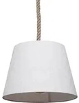 Sailor Pendelleuchte 35cm Natur/wei&szlig; Innenleuchten,pendelleuchten 1x A60, E27, 40w,