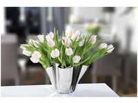 Philippi - Margeaux Vase Edelstahlvase von Hand gefaltet ideal für Tulpen Rosen