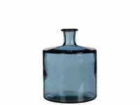 Mica Flasche Guan Glas blau 26 x 21 cm Deko-Accessoires