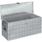 Aluminiumkiste 90,5&times;35&times;40 Cm Silbern - Vidaxl