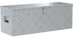 Aluminiumkiste 110,5&times;38,5&times;40 Cm Silbern - Vidaxl