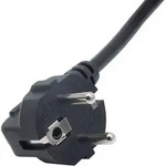 Akyga Strom Adapterkabel [1x Schutzkontakt-stecker - 1x Kleeblatt-buchse C5] 1.00 M