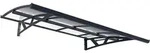 Canopia By Palram - Palram - Canopia Vordach Amsterdam 2230 Anthrazit 139x224x33 Cm