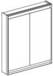 Geberit One Spiegelschrank Mit Comfortlight, 2 T&uuml;ren,